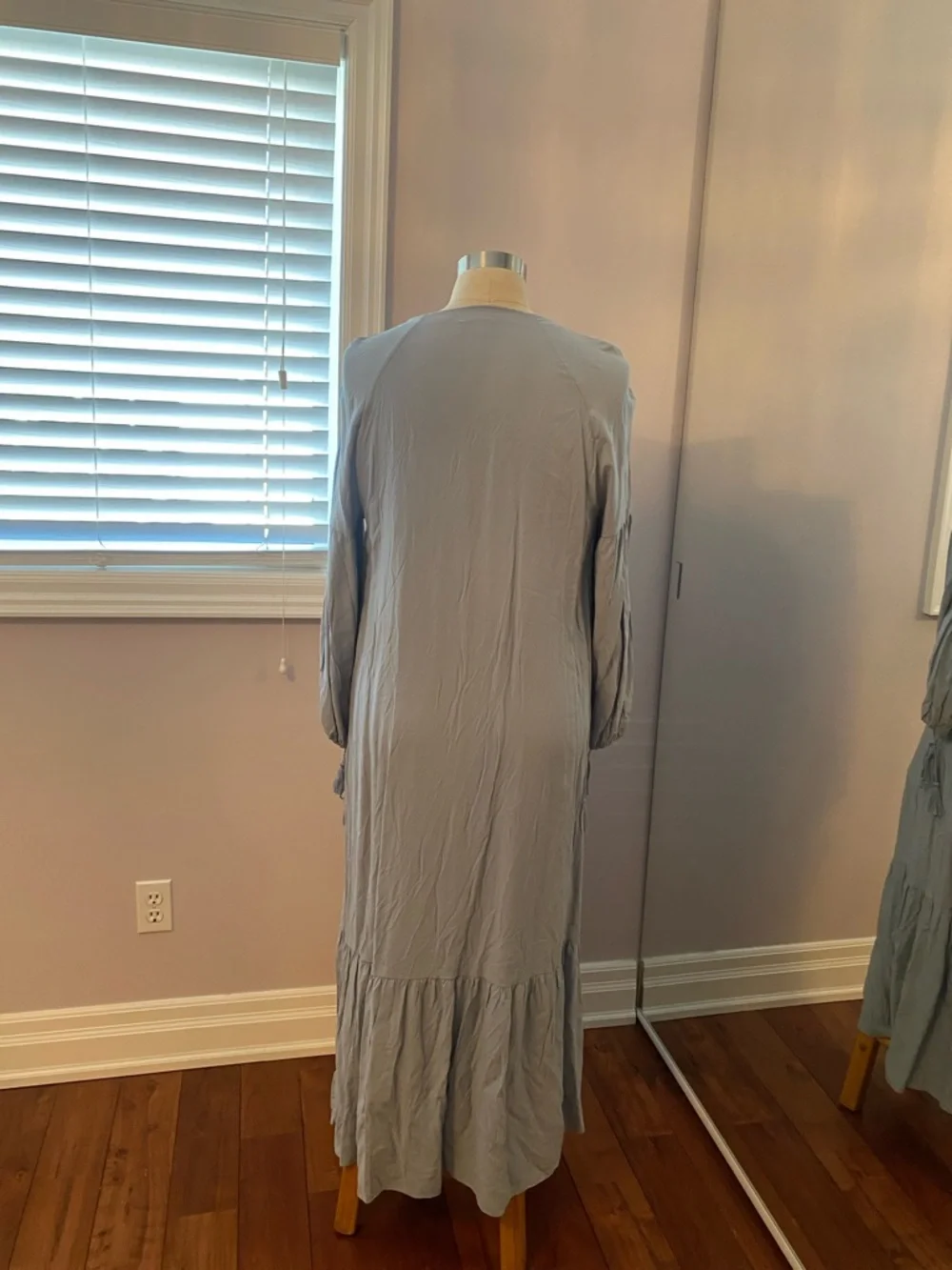 Alia longe light blue dress ladies size 12 - Picture 4 of 8